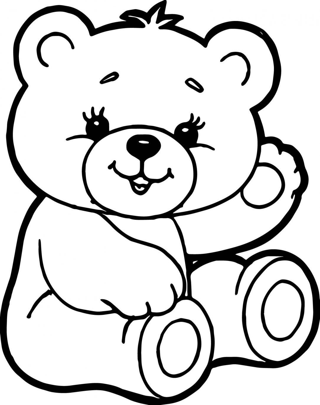 Bear Coloring Pages Free Printable 41