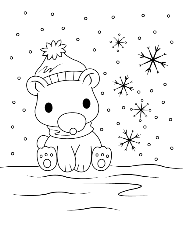 Bear Coloring Pages Free Printable 47