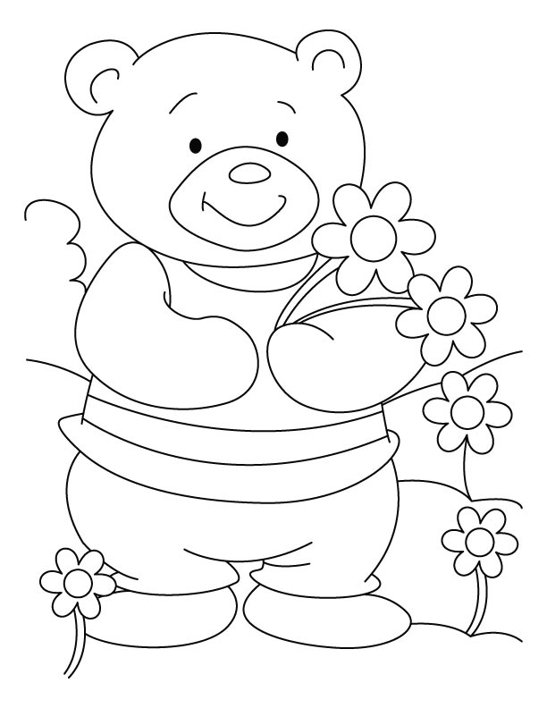 Bear Coloring Pages Free Printable 51