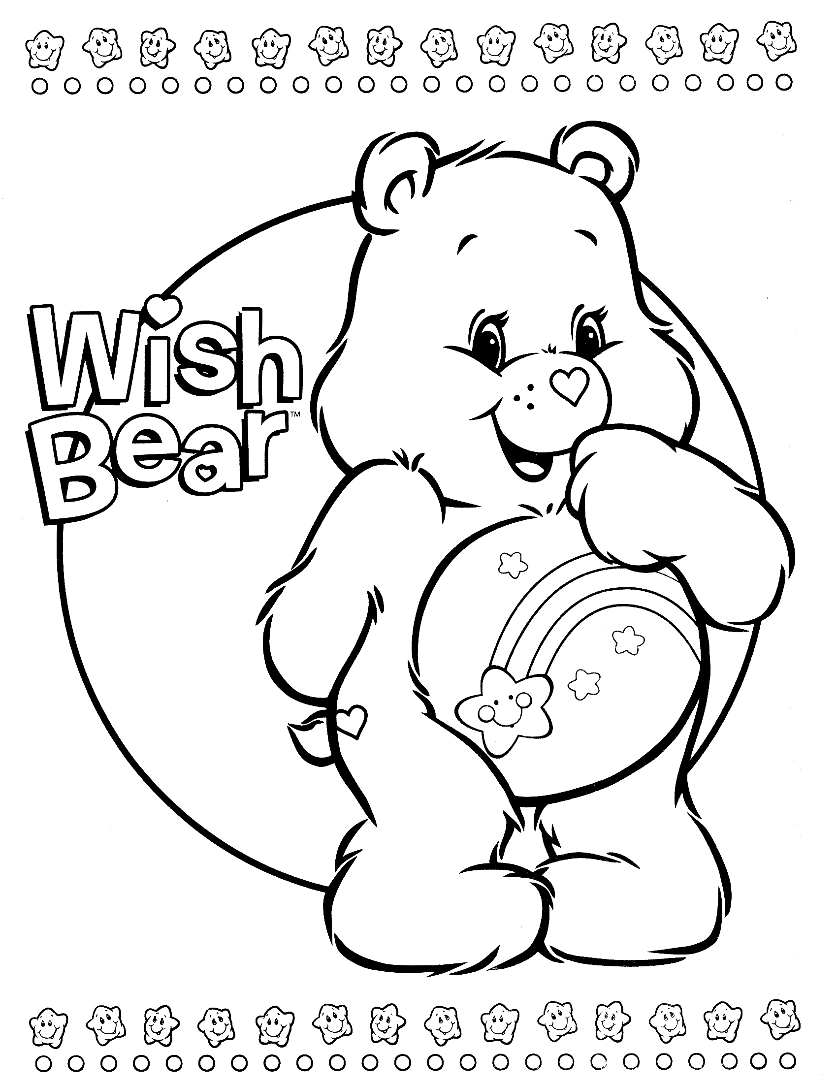 Bear Coloring Pages Free Printable 6