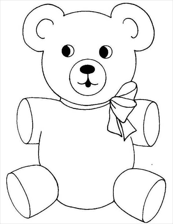 Bear Coloring Pages Free Printable 67