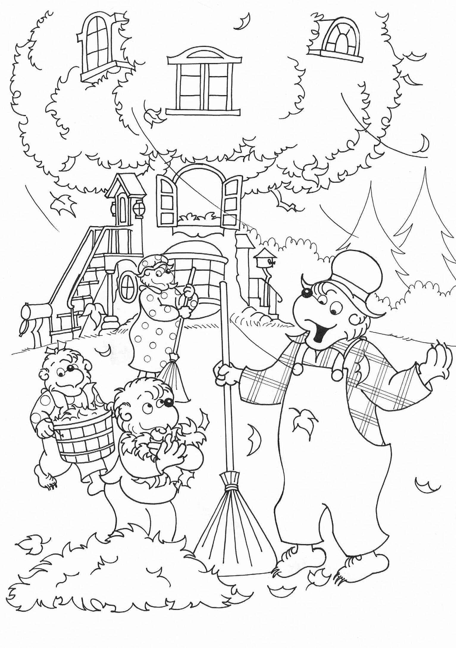 Bear Coloring Pages Free Printable 68