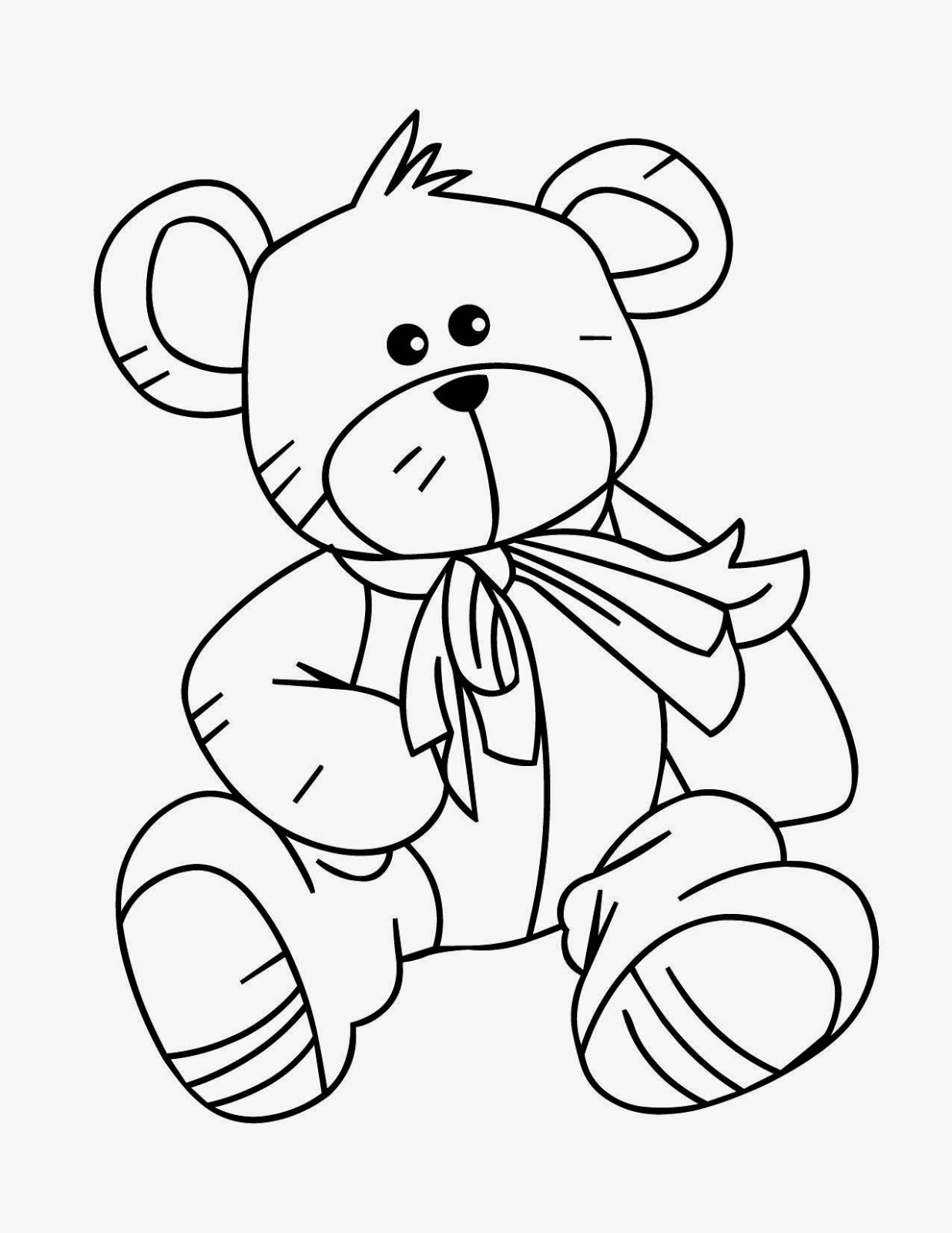 Bear Coloring Pages Free Printable 81