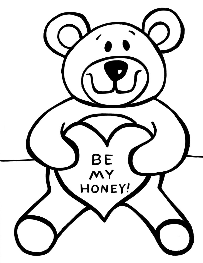 Bear Coloring Pages Free Printable 82