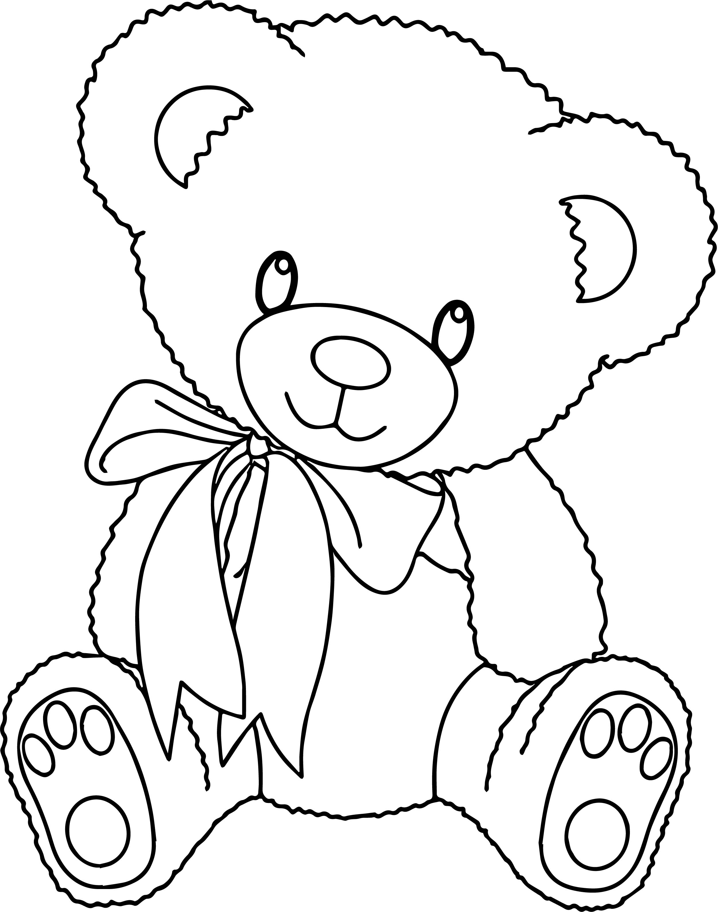 Bear Coloring Pages Free Printable 86