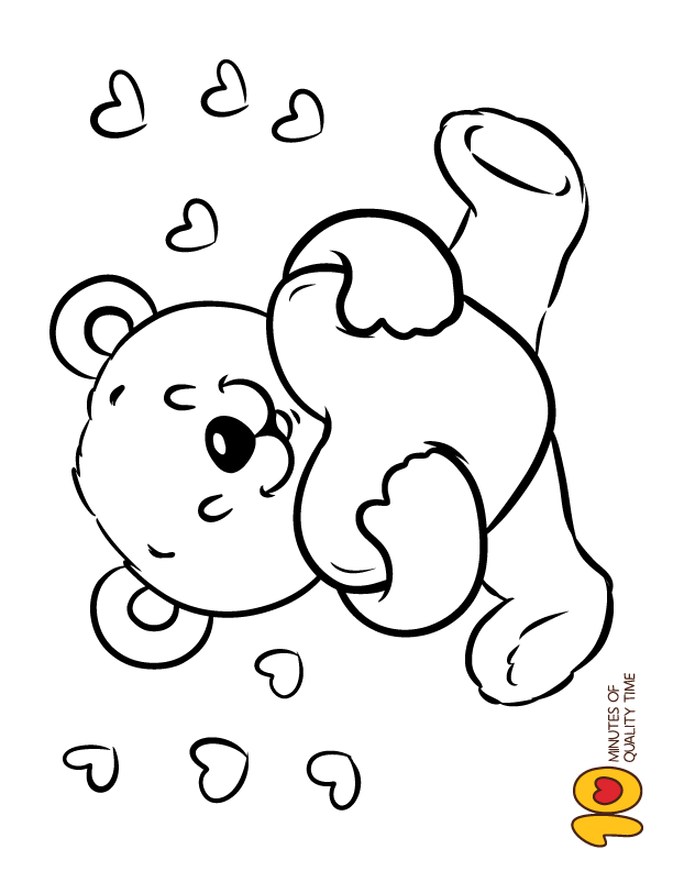 Bear Coloring Pages Free Printable 93