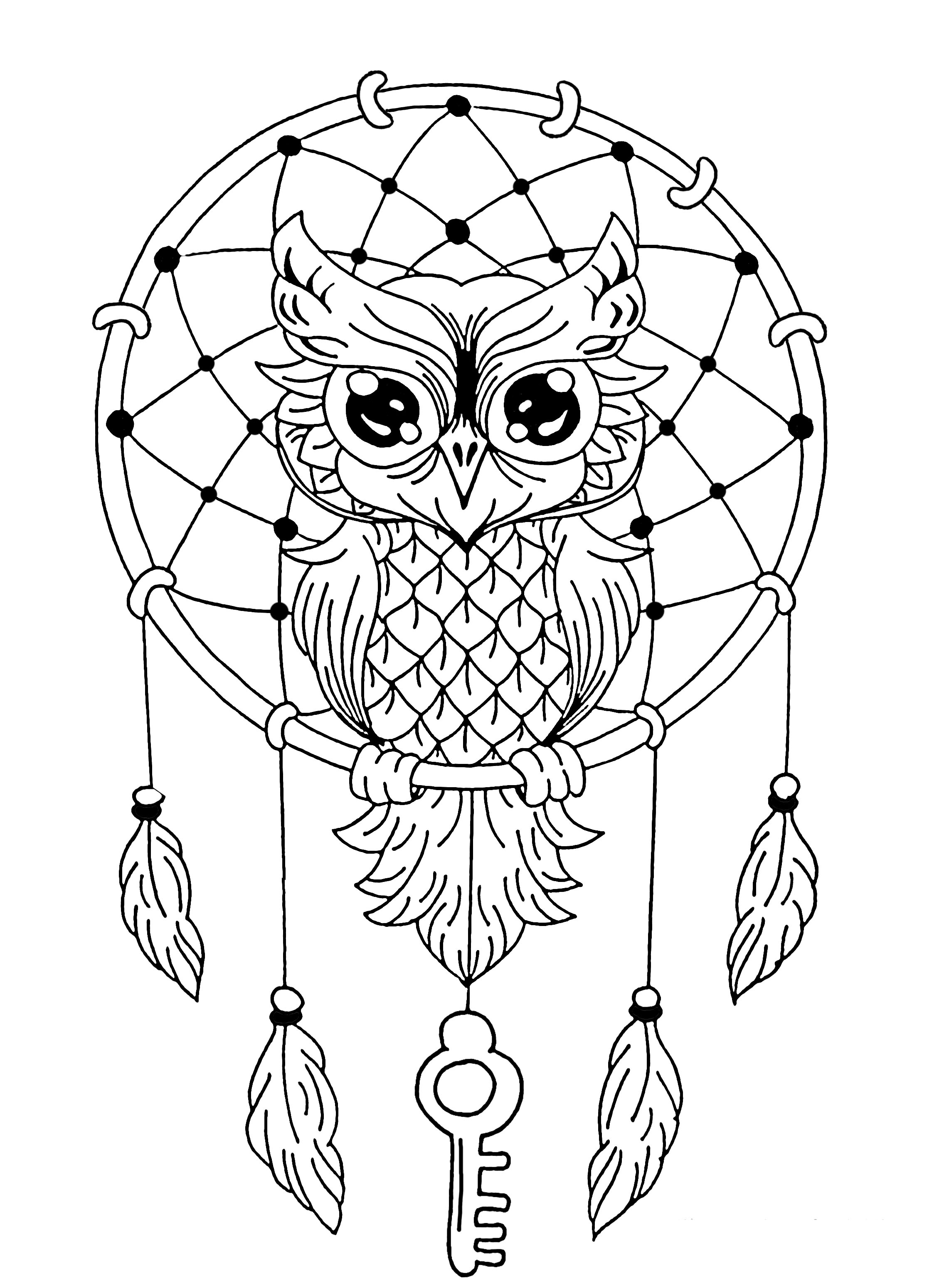 Cute Owl Coloring Pages FREE Printable 22