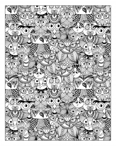 Cute Owl Coloring Pages FREE Printable 36