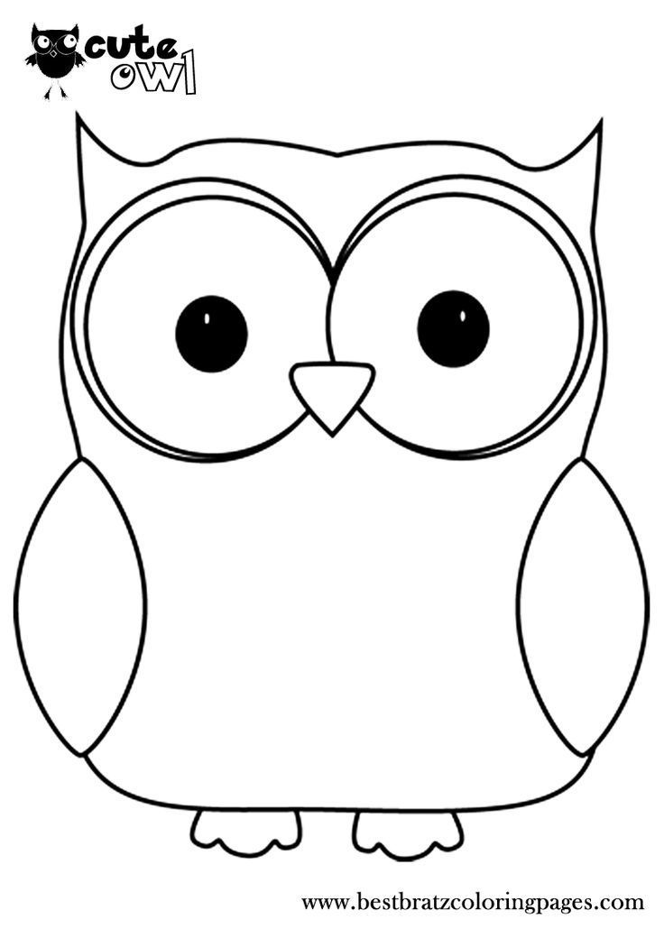 Cute Owl Coloring Pages FREE Printable 42