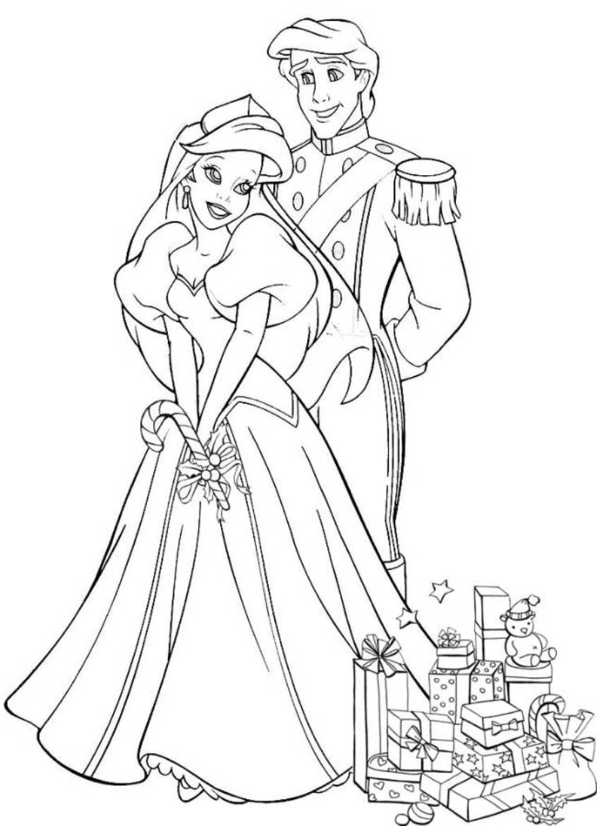 Disney Princess Coloring Pages for Kids 107