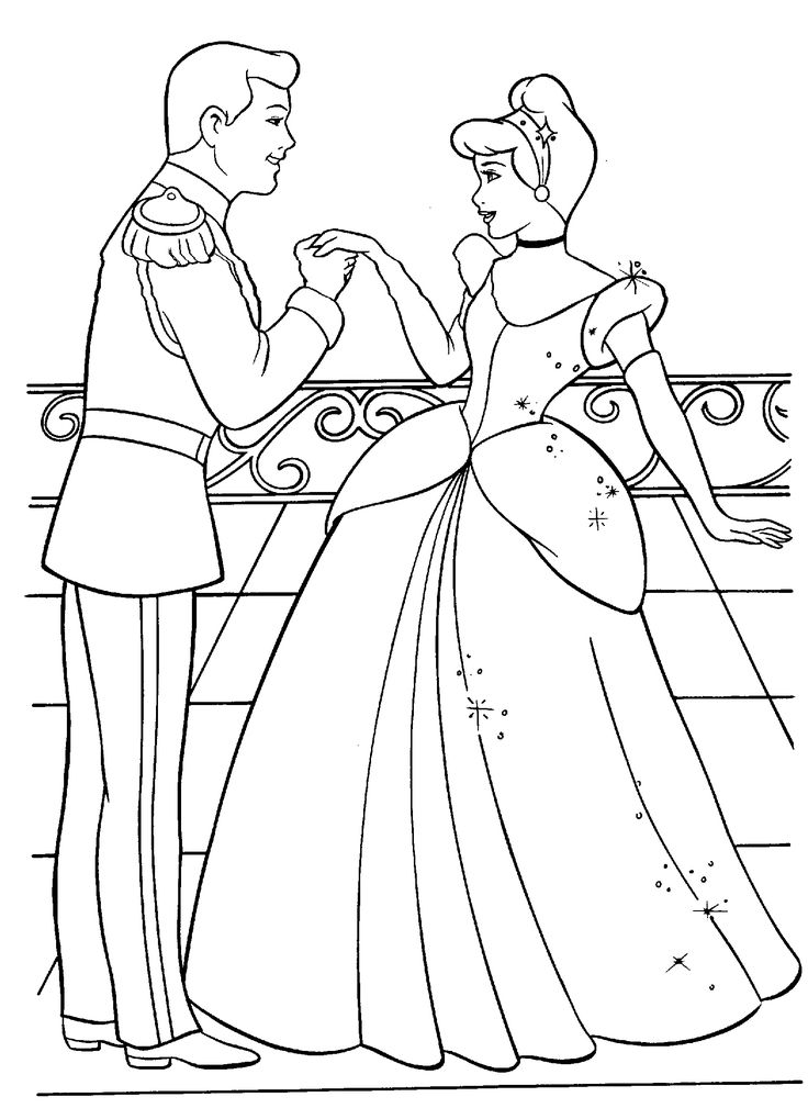 Disney Princess Coloring Pages for Kids 56