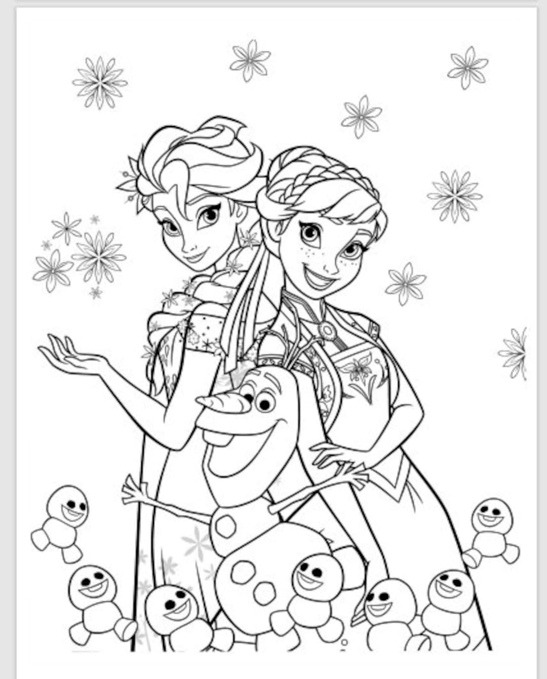 Disney Princess Coloring Pages for Kids 62