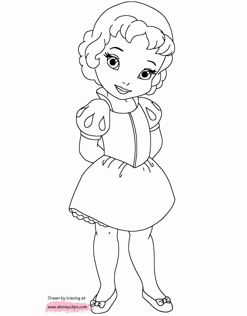 Disney Princess Coloring Pages for Kids 72