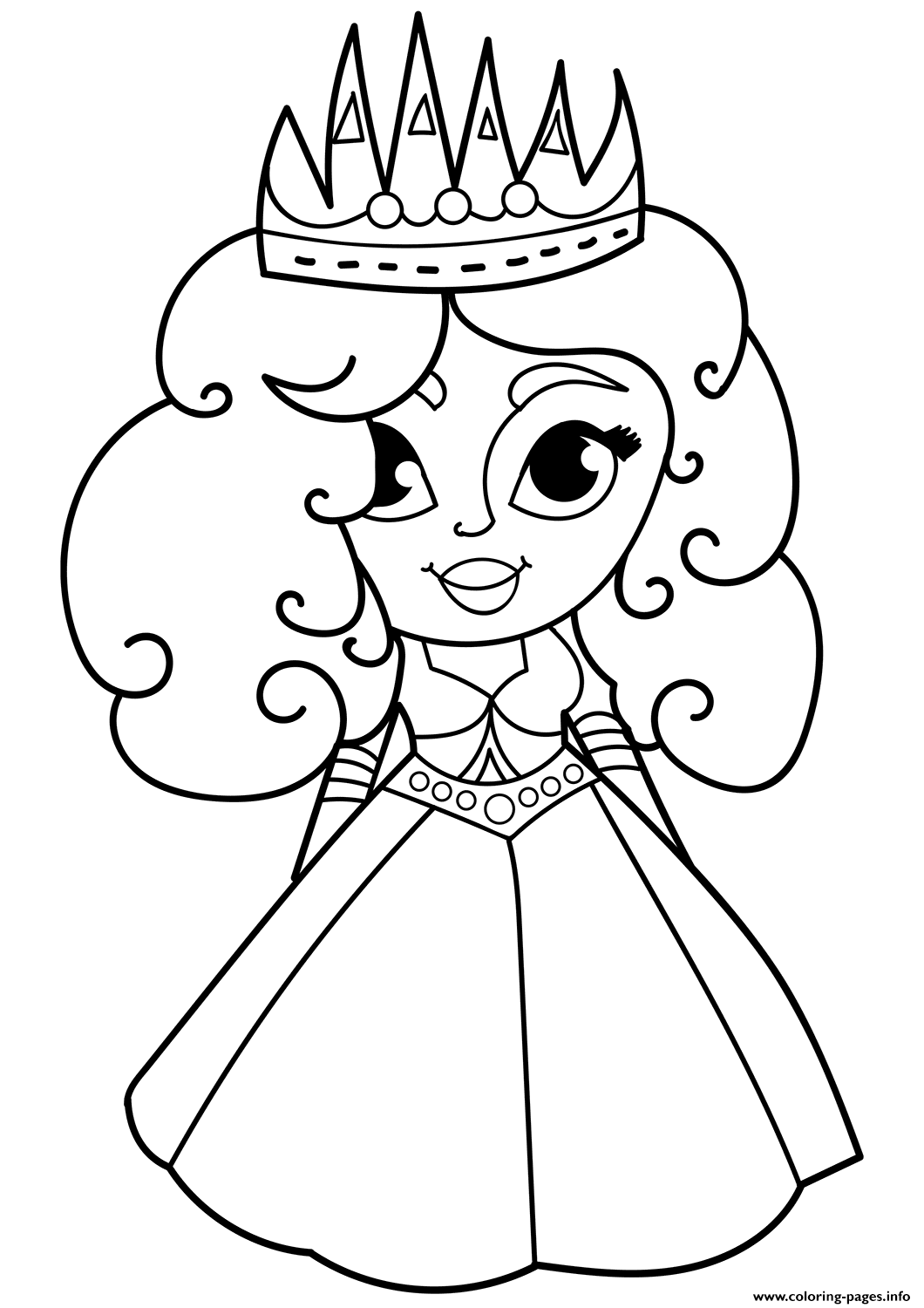 Disney Princess Coloring Pages for Kids 89