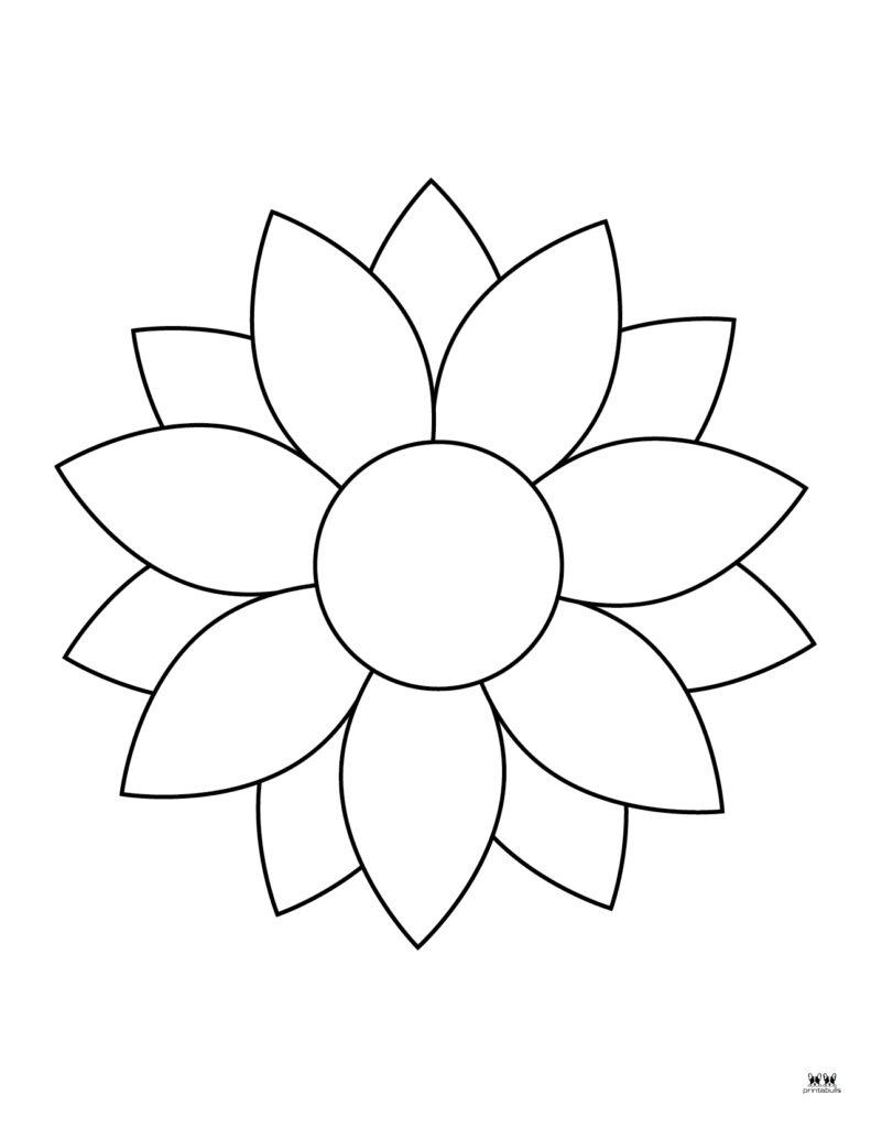 Flowers Coloring Pages: 180+ Blooming Beauties to Brighten Your Day 102