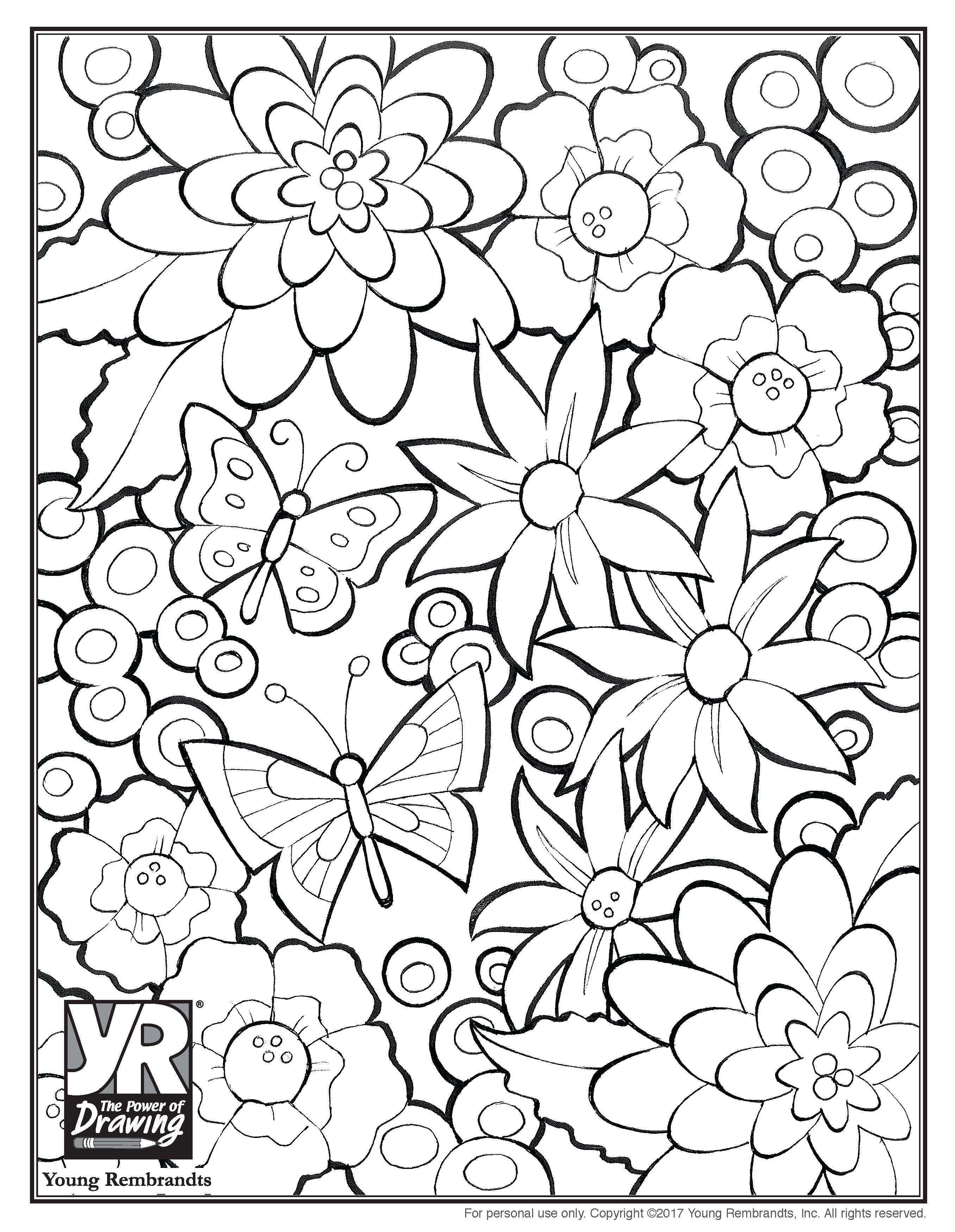 Flowers Coloring Pages: 180+ Blooming Beauties to Brighten Your Day 104