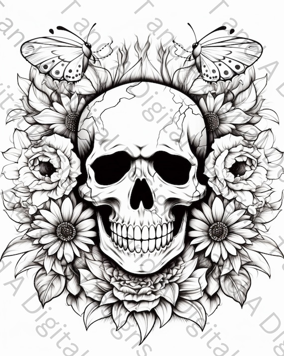 Flowers Coloring Pages: 180+ Blooming Beauties to Brighten Your Day 107