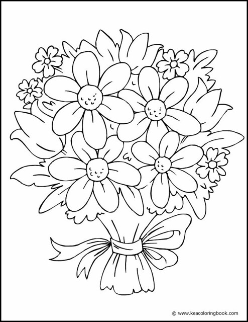 Flowers Coloring Pages: 180+ Blooming Beauties to Brighten Your Day 111