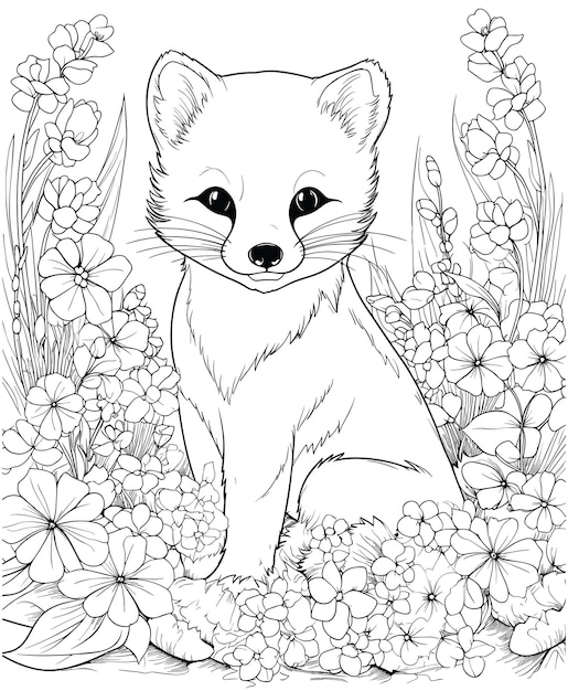 Flowers Coloring Pages: 180+ Blooming Beauties to Brighten Your Day 115