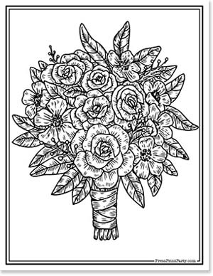 Flowers Coloring Pages: 180+ Blooming Beauties to Brighten Your Day 117