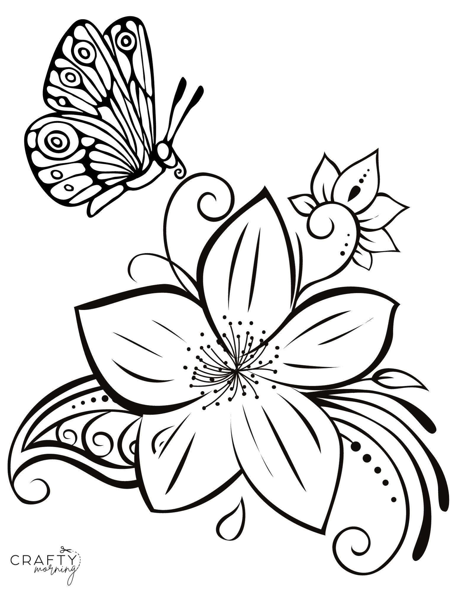 Flowers Coloring Pages: 180+ Blooming Beauties to Brighten Your Day 122