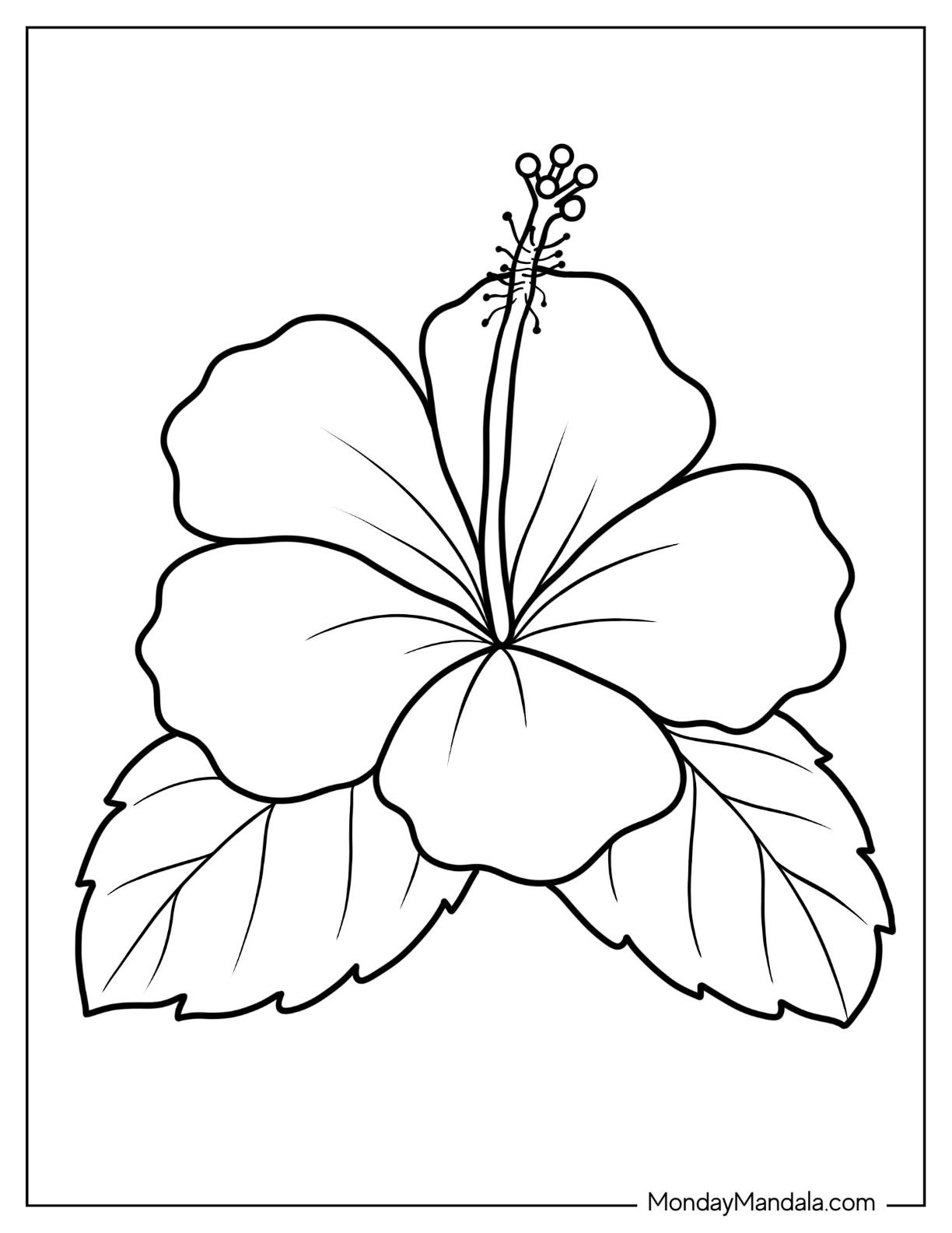 Flowers Coloring Pages: 180+ Blooming Beauties to Brighten Your Day 127