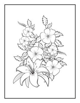 Flowers Coloring Pages: 180+ Blooming Beauties to Brighten Your Day 13