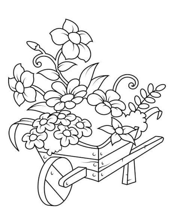 Flowers Coloring Pages: 180+ Blooming Beauties to Brighten Your Day 131