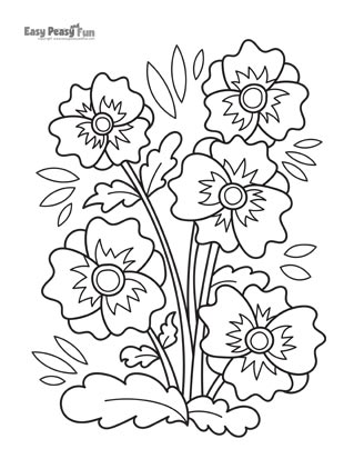 Flowers Coloring Pages: 180+ Blooming Beauties to Brighten Your Day 132