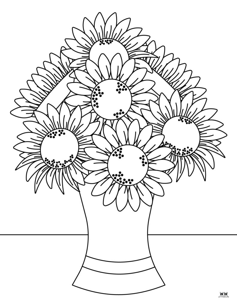 Flowers Coloring Pages: 180+ Blooming Beauties to Brighten Your Day 139