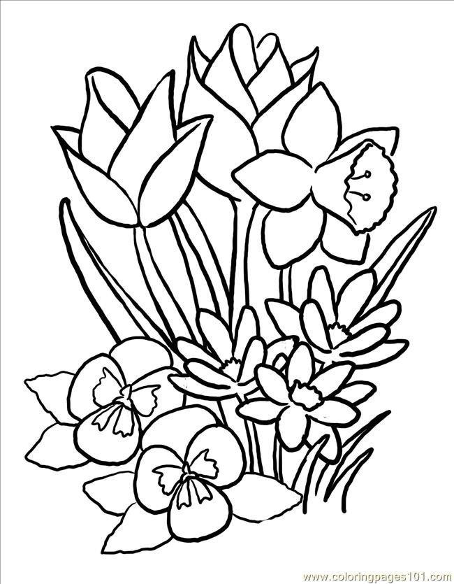 Flowers Coloring Pages: 180+ Blooming Beauties to Brighten Your Day 144