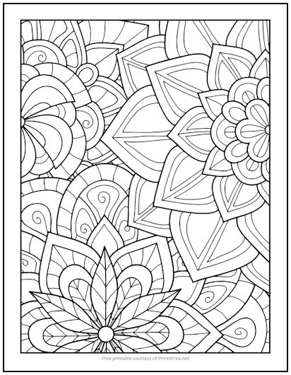 Flowers Coloring Pages: 180+ Blooming Beauties to Brighten Your Day 16