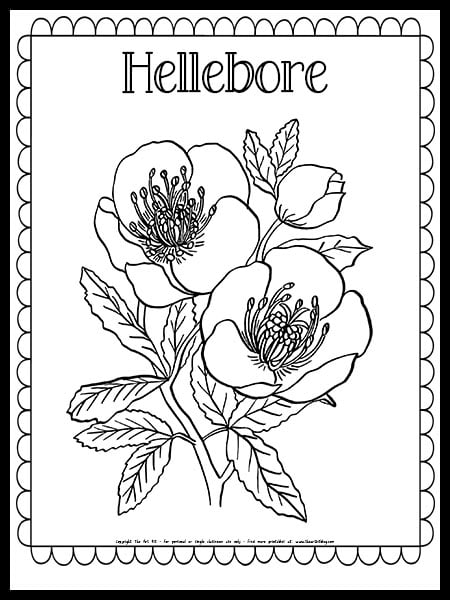 Flowers Coloring Pages: 180+ Blooming Beauties to Brighten Your Day 163