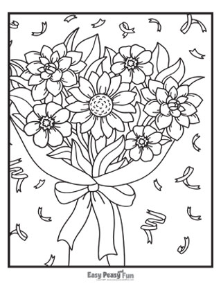 Flowers Coloring Pages: 180+ Blooming Beauties to Brighten Your Day 182