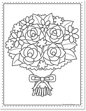 Flowers Coloring Pages: 180+ Blooming Beauties to Brighten Your Day 2