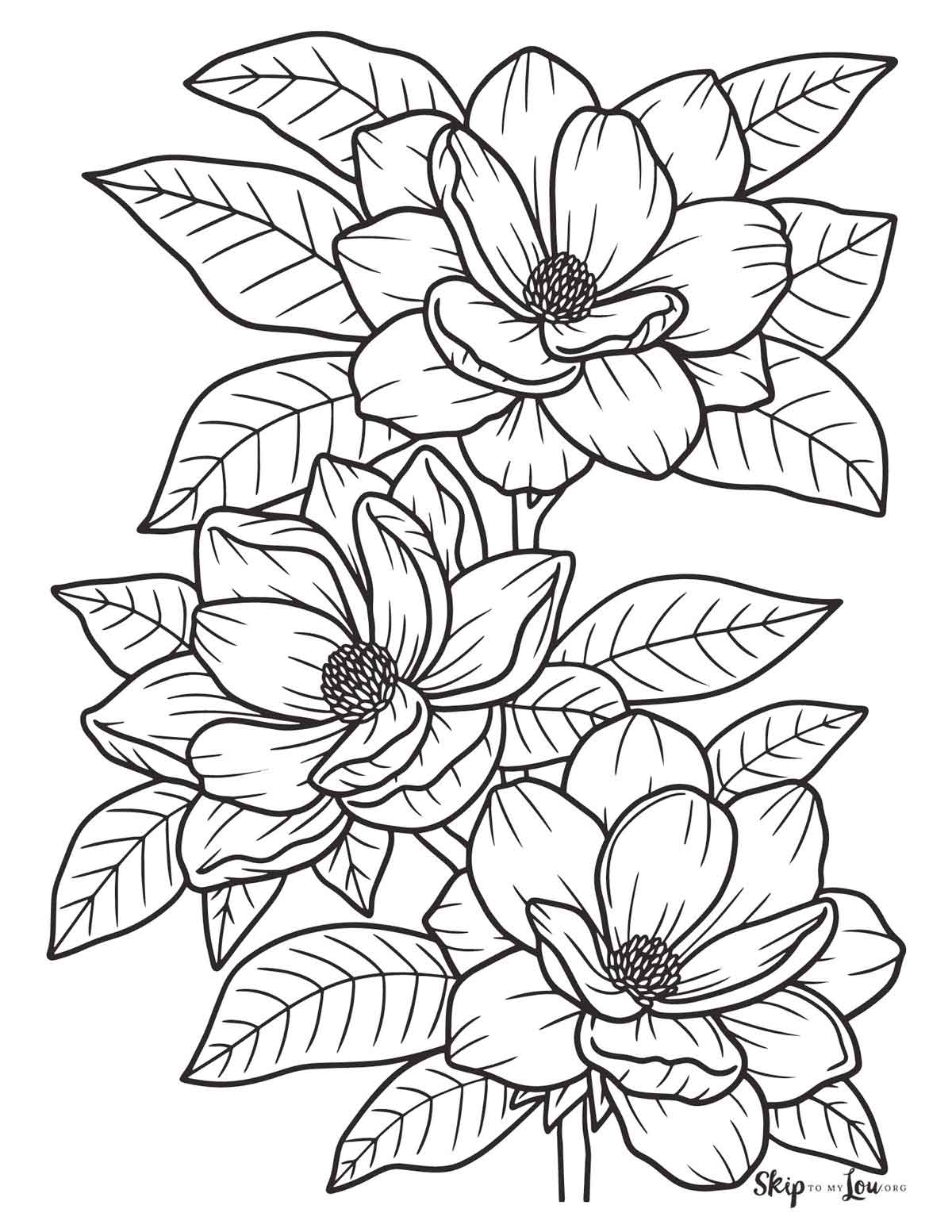 Flowers Coloring Pages: 180+ Blooming Beauties to Brighten Your Day 25