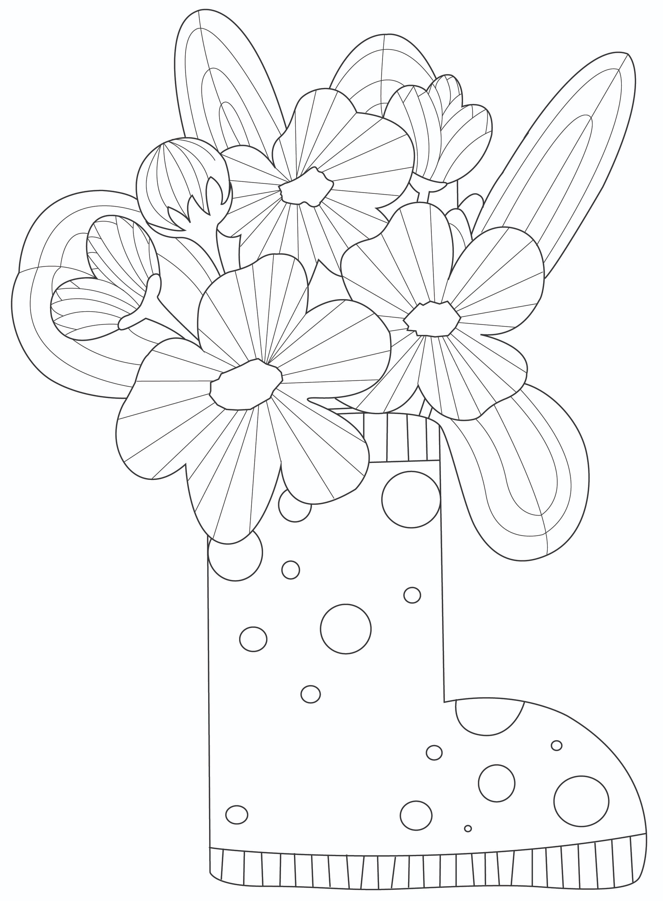 Flowers Coloring Pages: 180+ Blooming Beauties to Brighten Your Day 32