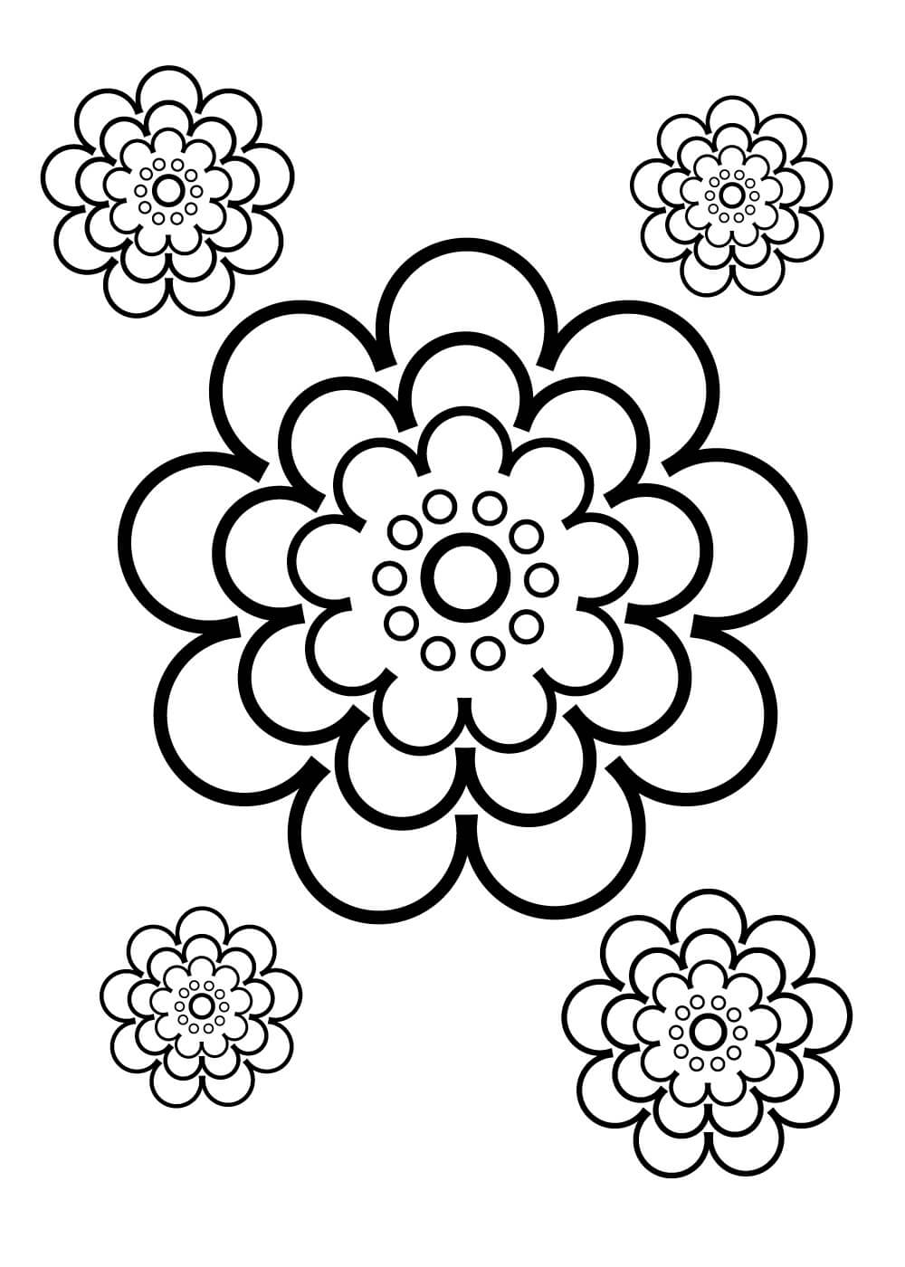 Flowers Coloring Pages: 180+ Blooming Beauties to Brighten Your Day 38