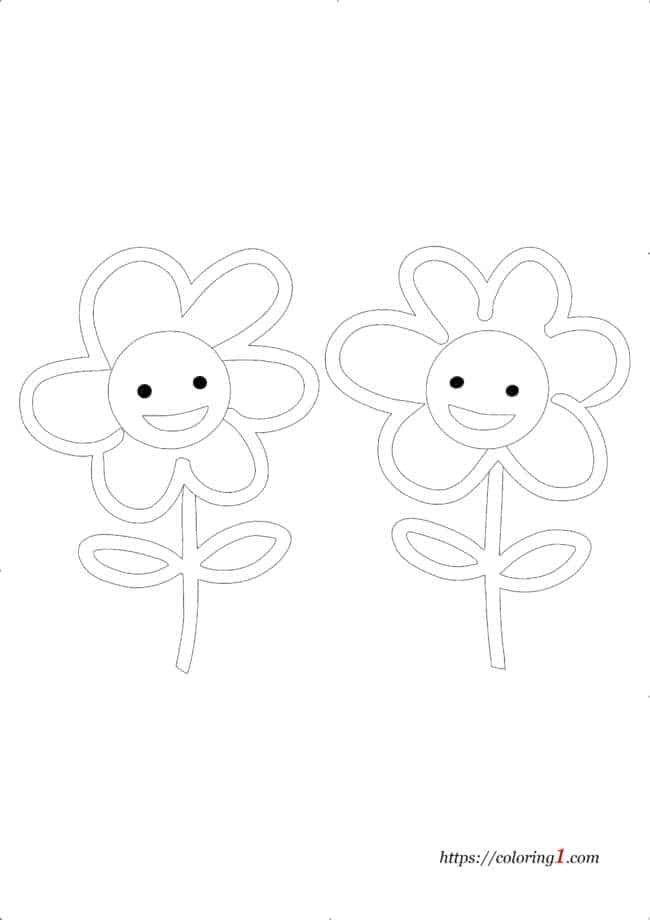 Flowers Coloring Pages: 180+ Blooming Beauties to Brighten Your Day 44