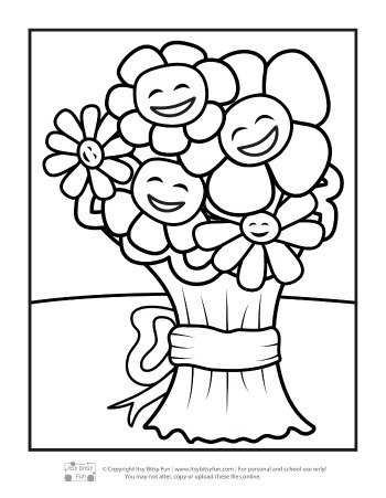 Flowers Coloring Pages: 180+ Blooming Beauties to Brighten Your Day 5