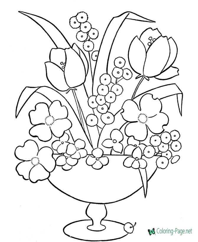 Flowers Coloring Pages: 180+ Blooming Beauties to Brighten Your Day 54