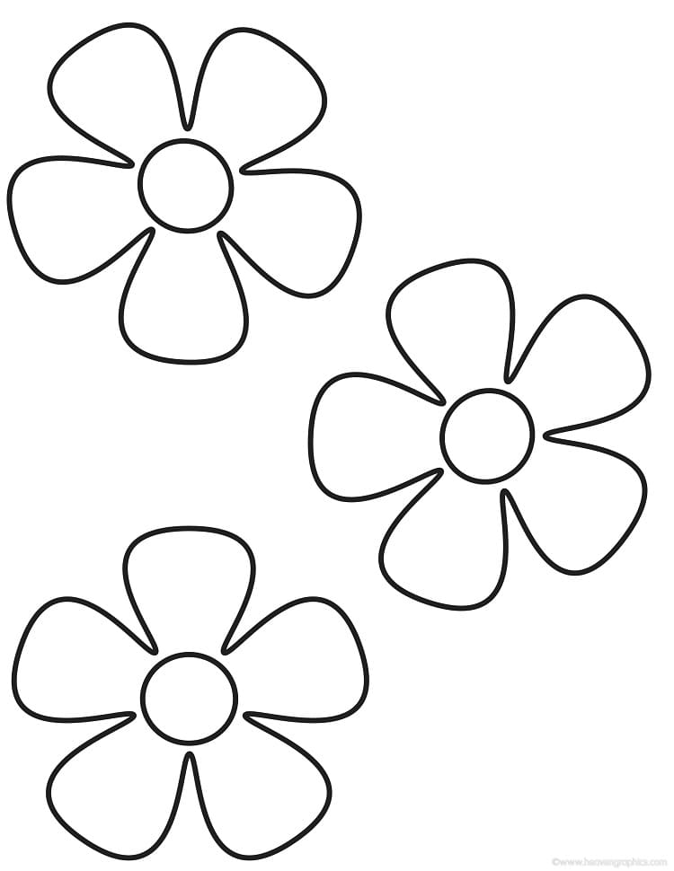 Flowers Coloring Pages: 180+ Blooming Beauties to Brighten Your Day 6