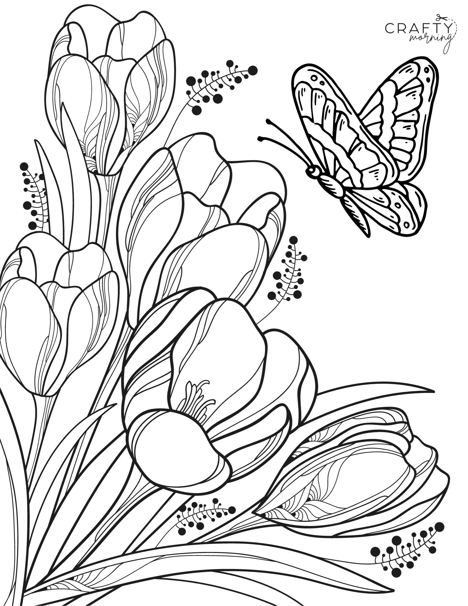 Flowers Coloring Pages: 180+ Blooming Beauties to Brighten Your Day 83