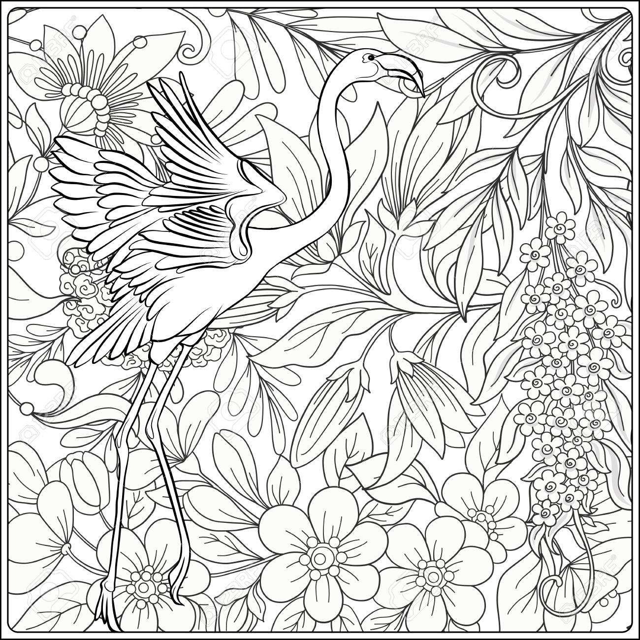 Garden Flowers Coloring Pages for Adults Unique 103