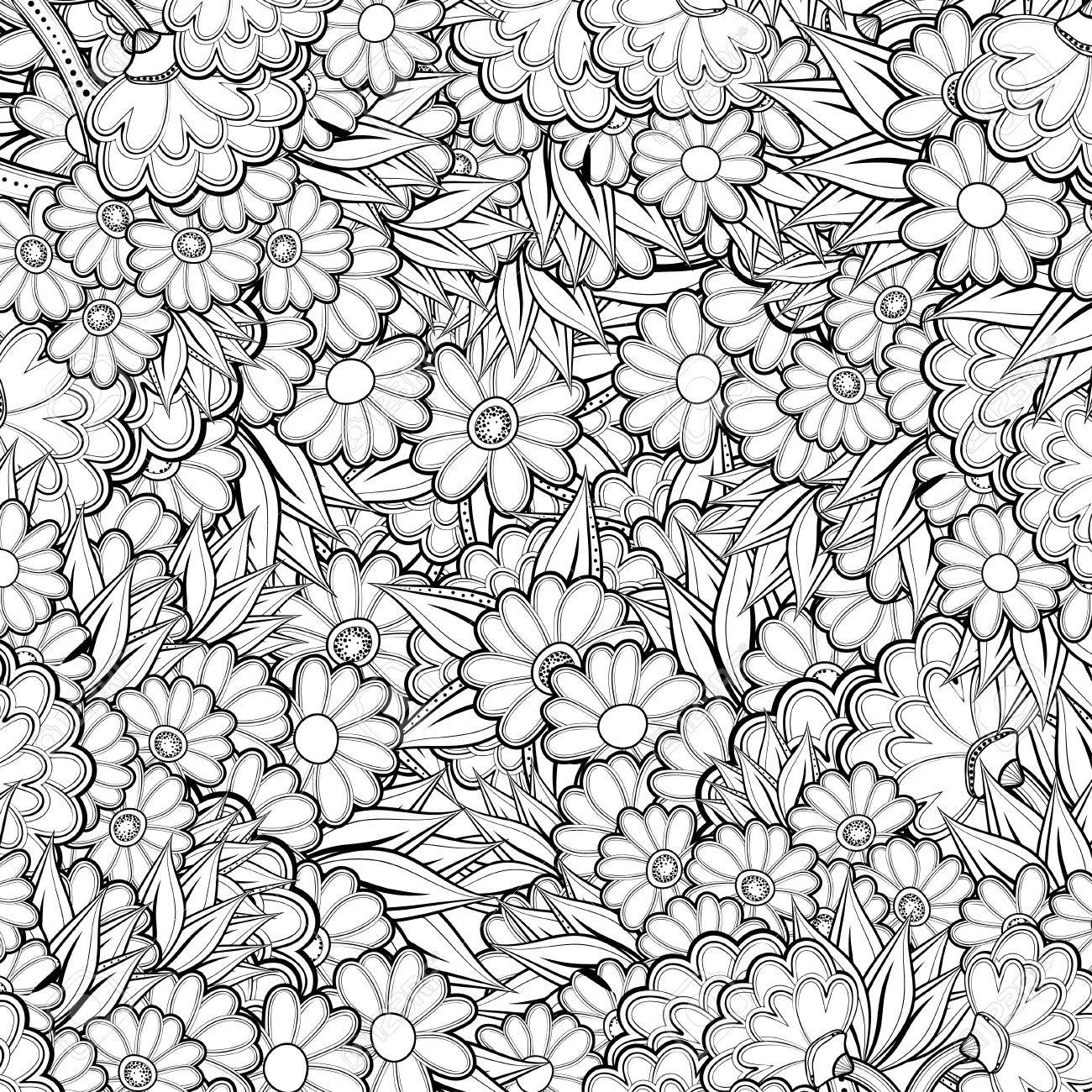 Garden Flowers Coloring Pages for Adults Unique 107