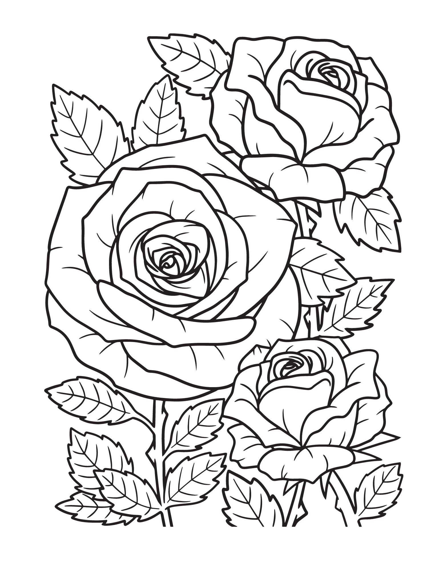 Garden Flowers Coloring Pages for Adults Unique 111