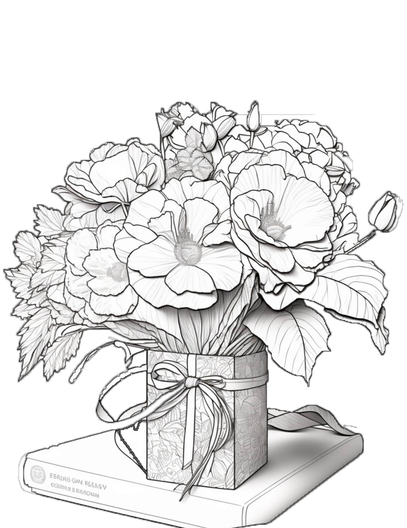 Garden Flowers Coloring Pages for Adults Unique 112