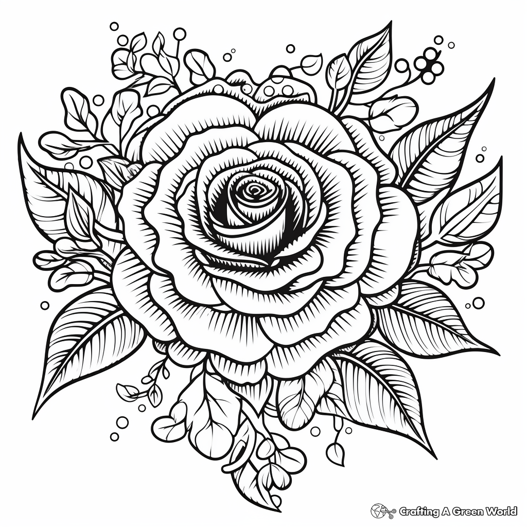 Garden Flowers Coloring Pages for Adults Unique 113