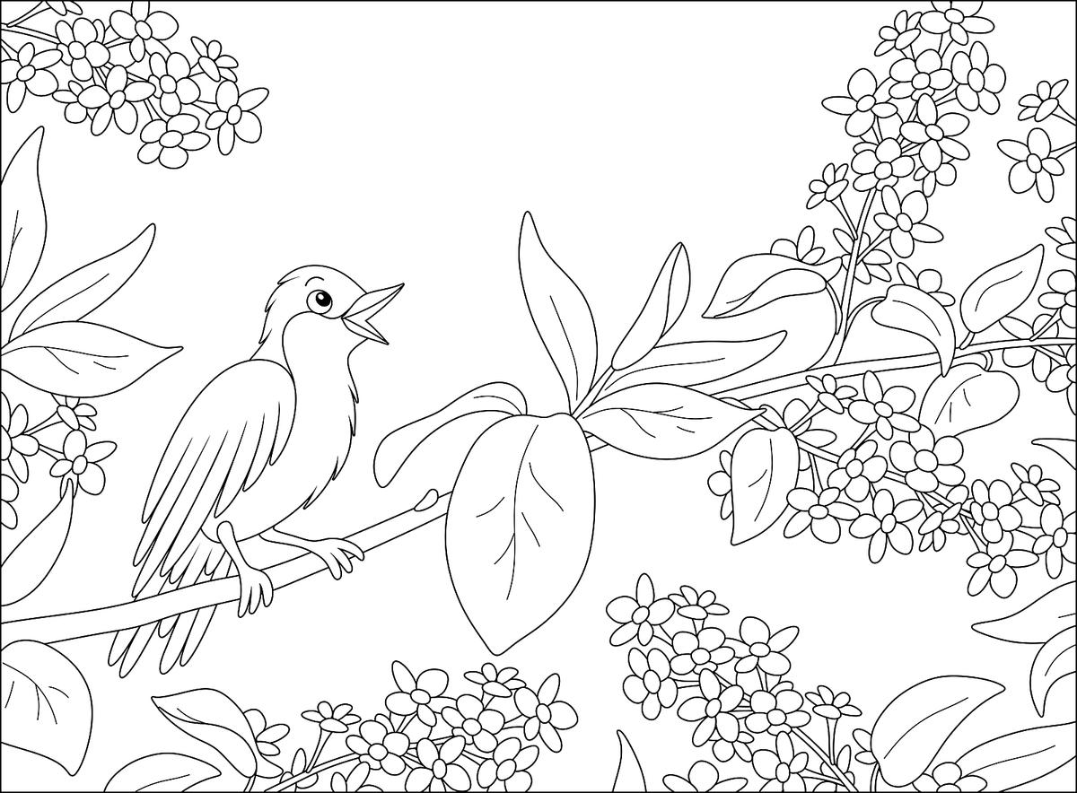 Garden Flowers Coloring Pages for Adults Unique 127