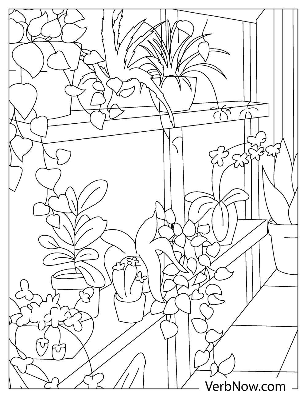 Garden Flowers Coloring Pages for Adults Unique 134